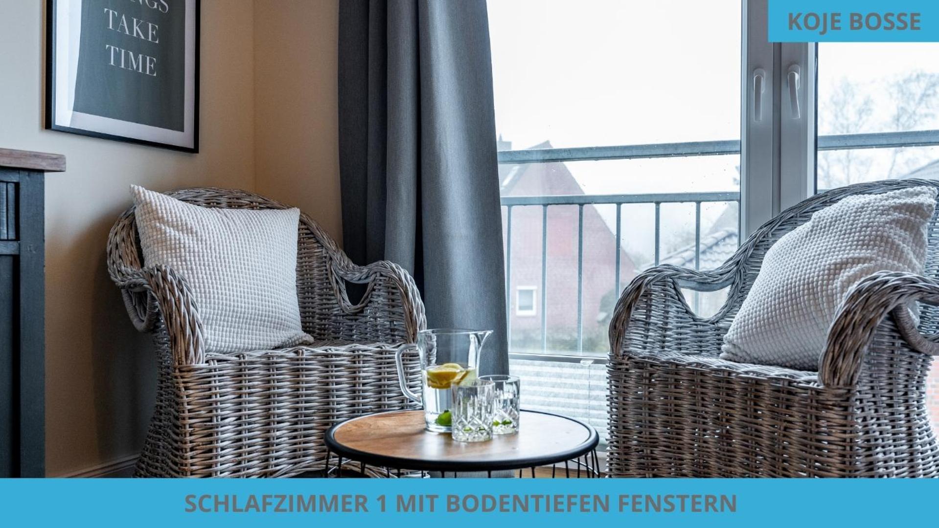 Kuestenkojen Mit 4 Ferienwohnungen Fuer 1 Bis 8 Pers Mit Diversen Schlafzimmern, Garten Oder Balkon Бюзум Екстер'єр фото