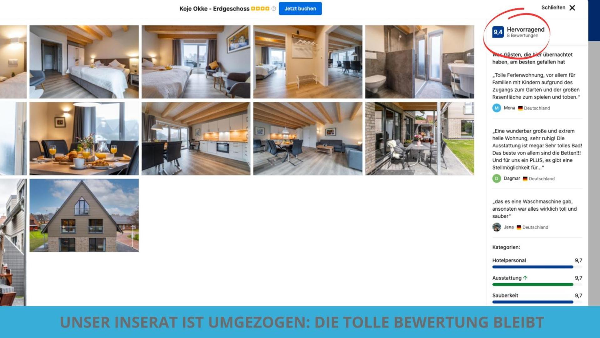 Kuestenkojen Mit 4 Ferienwohnungen Fuer 1 Bis 8 Pers Mit Diversen Schlafzimmern, Garten Oder Balkon Бюзум Екстер'єр фото