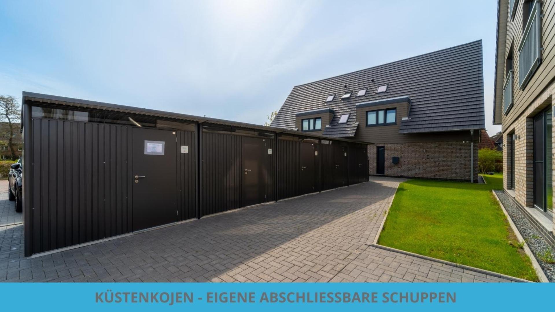 Kuestenkojen Mit 4 Ferienwohnungen Fuer 1 Bis 8 Pers Mit Diversen Schlafzimmern, Garten Oder Balkon Бюзум Екстер'єр фото